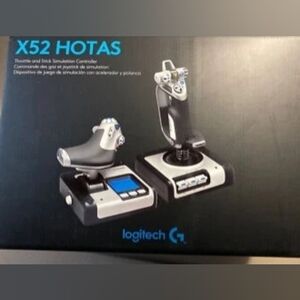 Logitech G X52 HOTAS Controller - Black and Gray